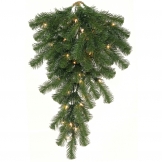 30 inch Douglas Fir Teardrop: Clear LED Lights