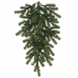 42 inch Douglas Fir Teardrop: Clear LED Lights