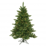 4.5 foot Camdon Fir Christmas Tree: Clear LEDS