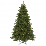 6.5 foot Camdon Fir Christmas Tree: Clear LEDs