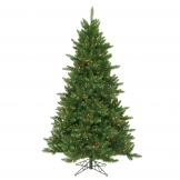 6.5 foot Camdon Fir Christmas Tree: Multi-Color LEDs