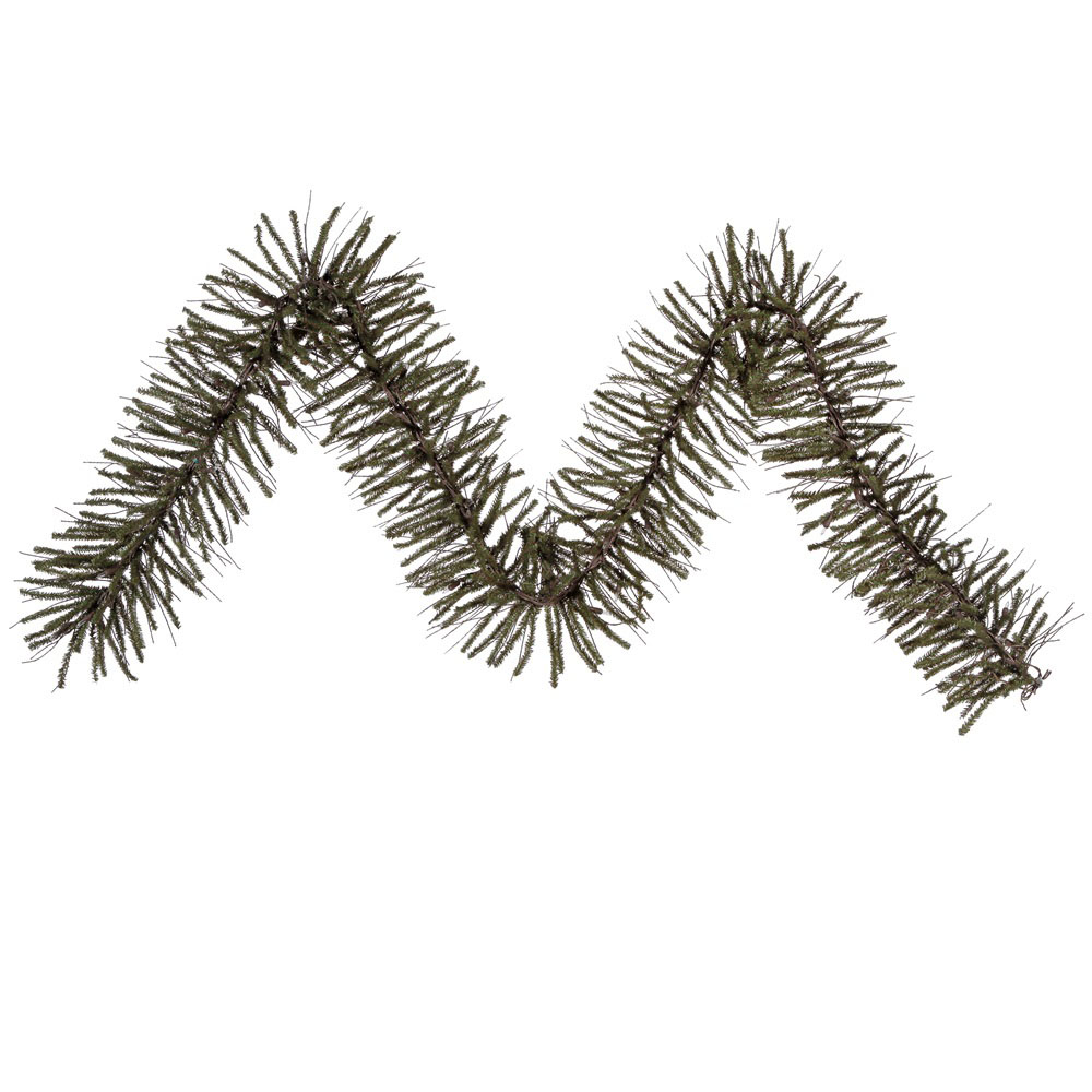 9 foot x 10 inch Vienna Twig Garland: Unlit