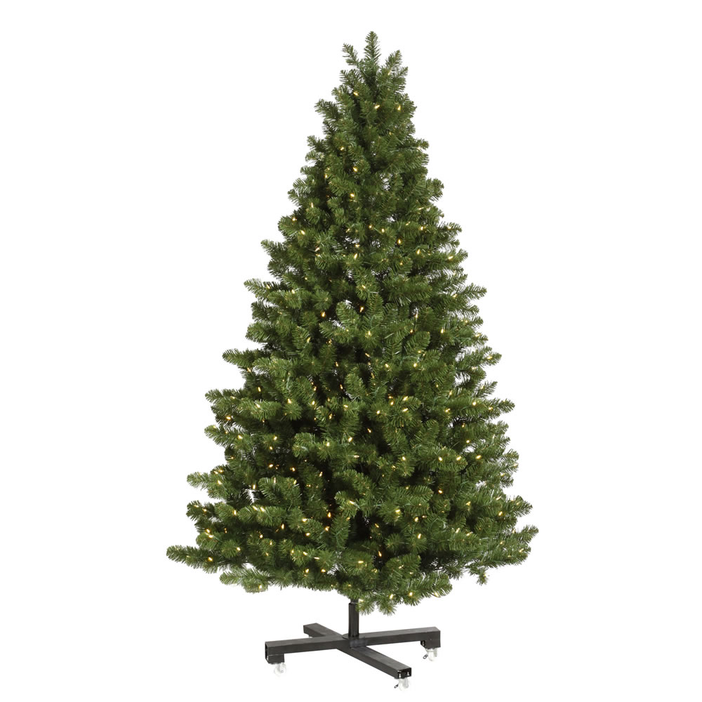 6.5 foot Full Grand Teton Tree Clear Lights G125266