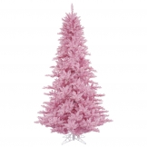 7.5 foot Pink Fir Tree: Unlit