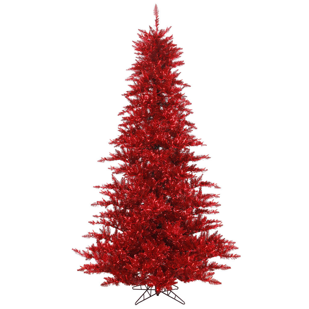 Tinsel Red Fir Tree