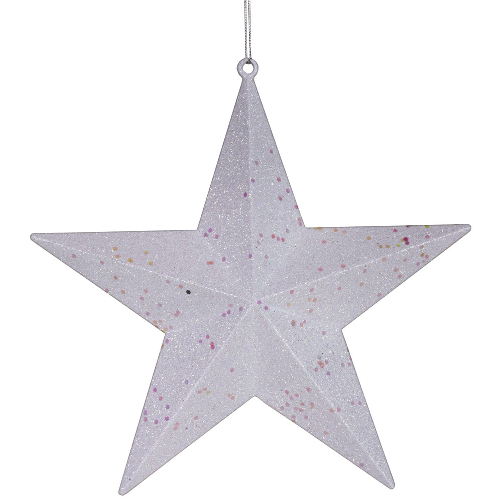 12 Inch Glitter Star Ornament