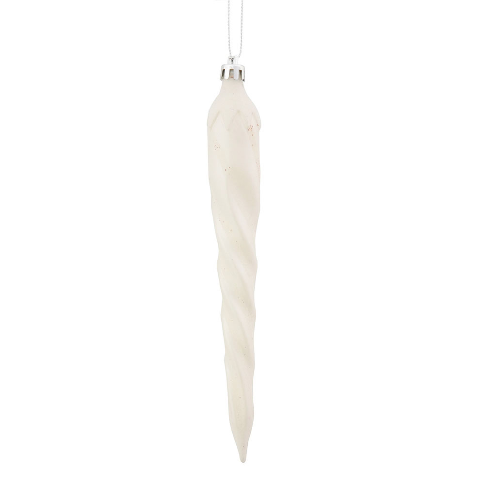 Candy Glitter Icicle Christmas Ornament (Set of 8)