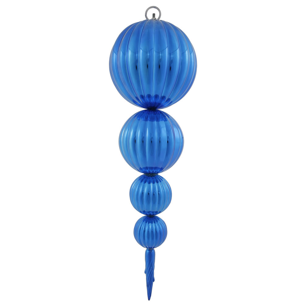inch Shiny Ball Finial Christmas Ornament