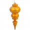 14 inch Shiny Antique Gold UV Protected Finial Ornament