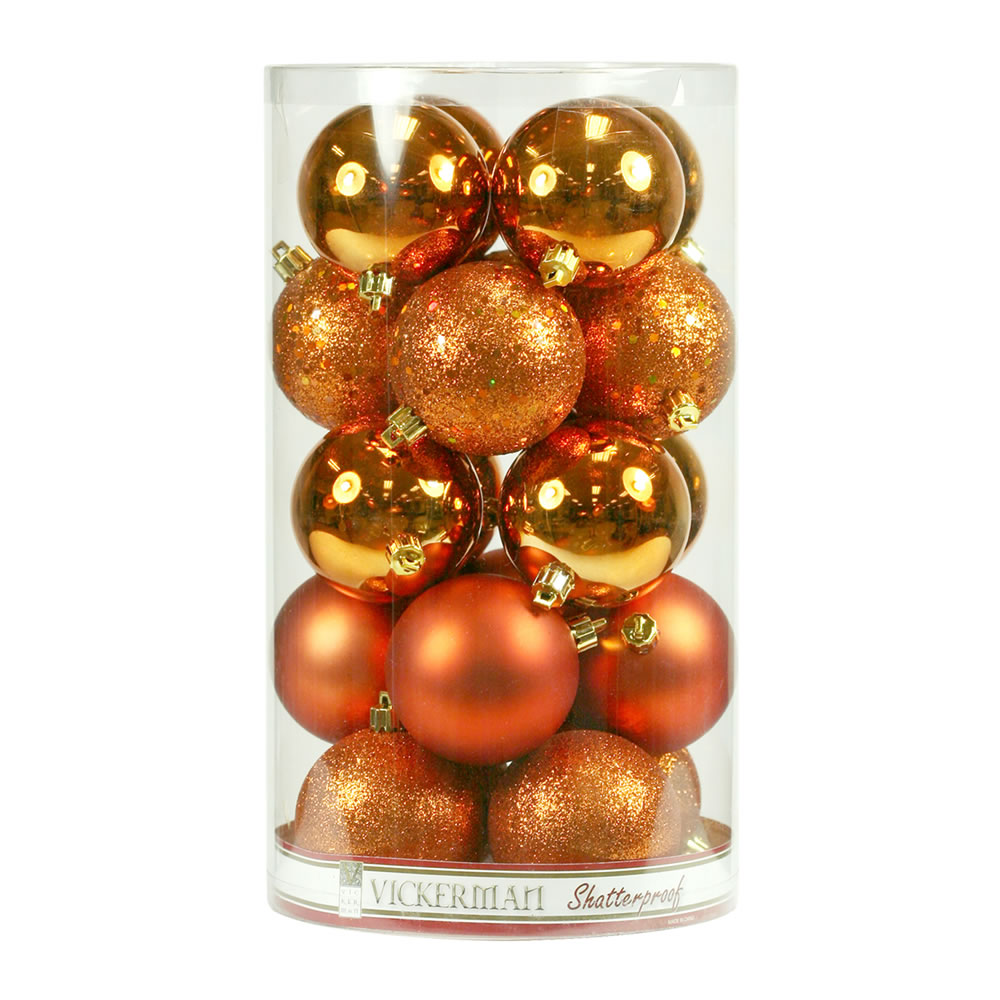 12 inch Rose Gold Matte Ball Ornament N593058DMV