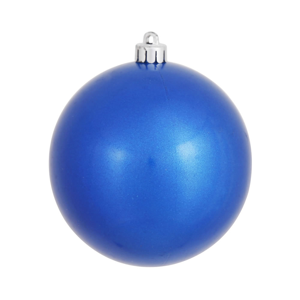 12 inch Blue Candy Ball Ornament