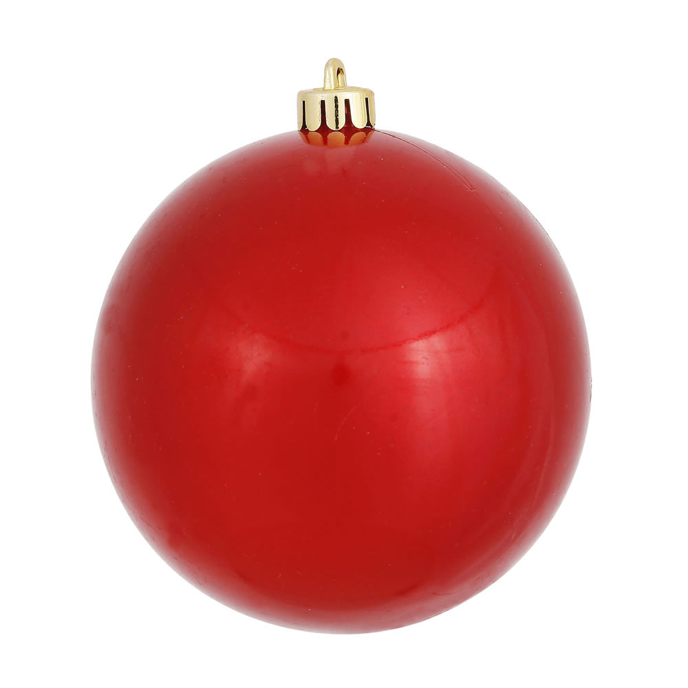 12 inch Red Candy Ball Ornament