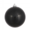 8 inch Black Candy Ball Christmas Ornament