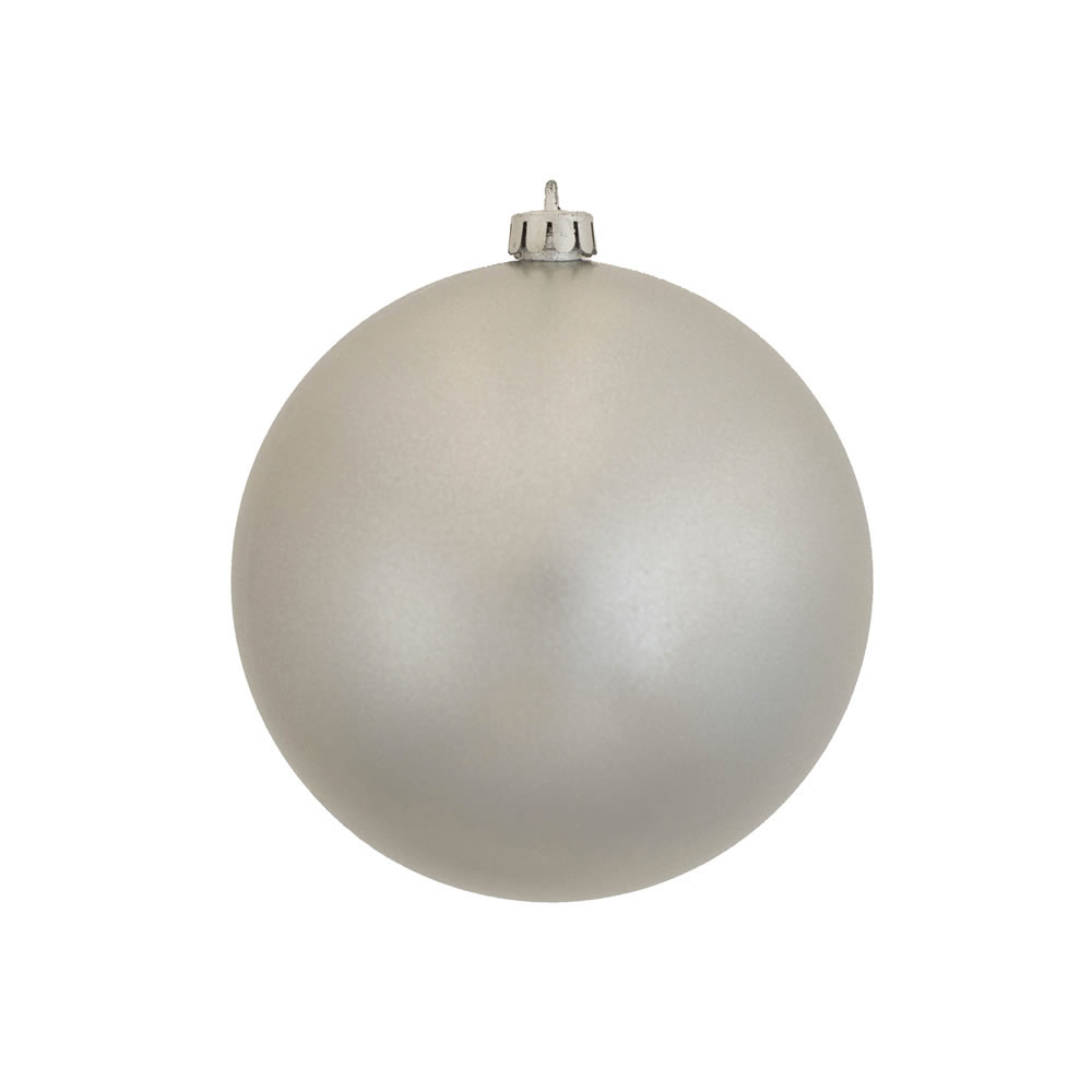 12 inch Silver Candy Ball Ornament