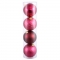 8 inch Wine 4-Finish Ball Ornament: Set of 4