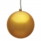 8 inch Honey Gold Candy Ball Christmas Ornament