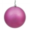8 inch Mauve Candy Ball Christmas Ornament
