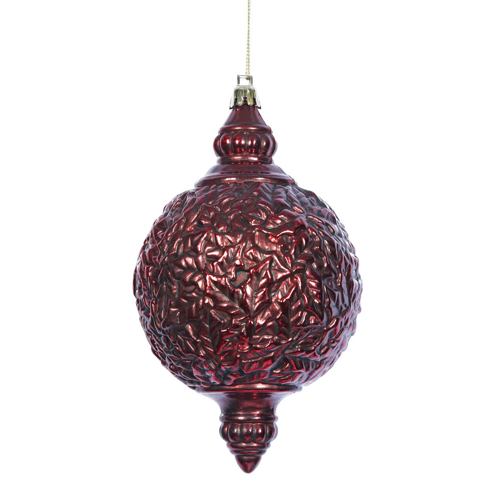 inch Sculpted Drop Ornament: Set of 4