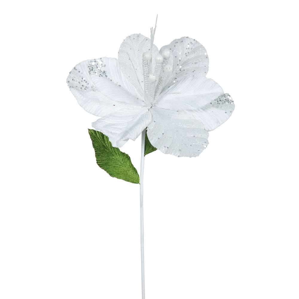inch Amaryllis Flower Pick - inch Flower: Set of 6