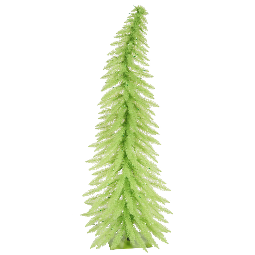 5 foot chartreuse whimsical christmas tree green mini 5 foot chartreuse whimsical christmas tree green mini