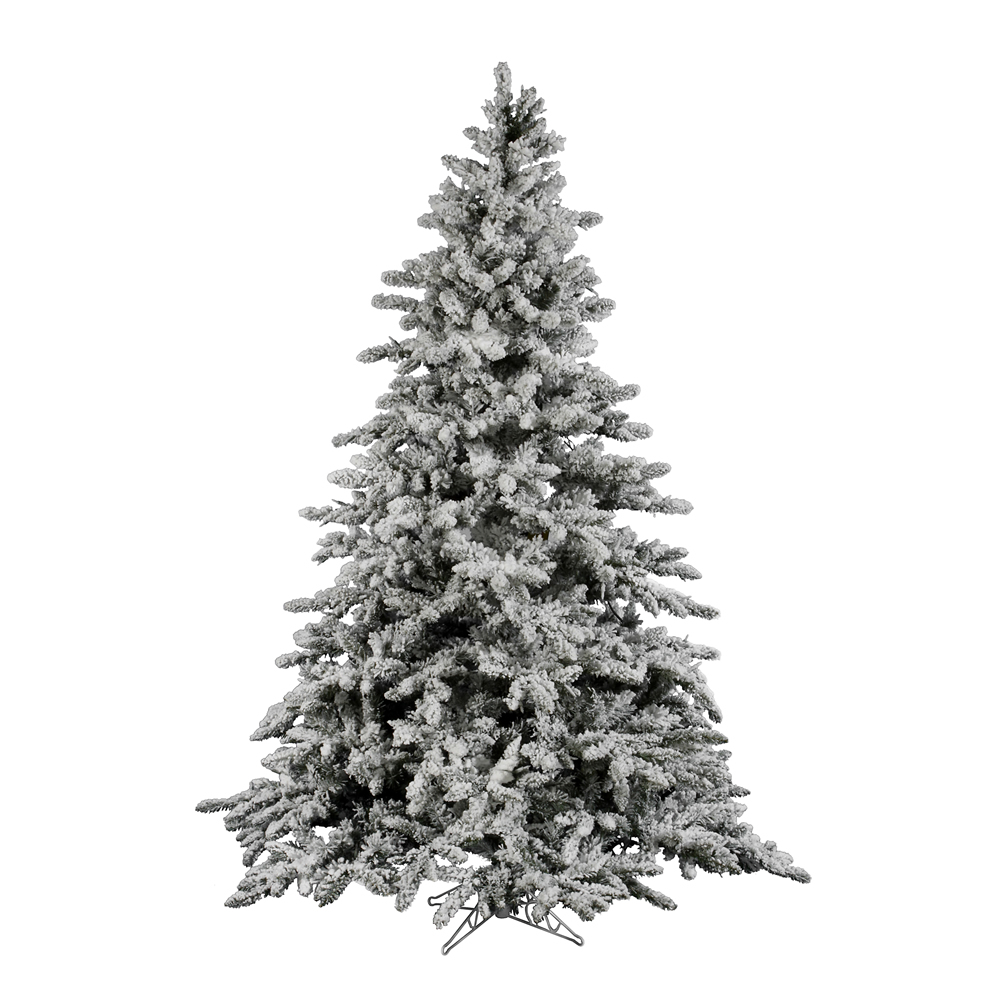 9 foot flocked utica fir christmas tree unlit a895180 9 foot flocked utica fir christmas tree unlit a895180