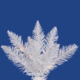 7.5 foot Sparkle White Spruce Christmas Tree: Unlit