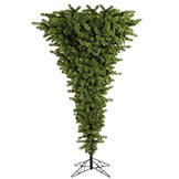 5.5 foot Green Upside Down Christmas Tree: Lights
