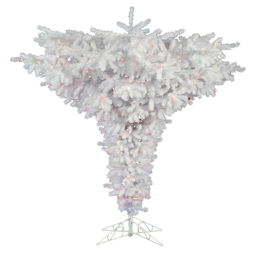 Crystal White Upside Down Tree