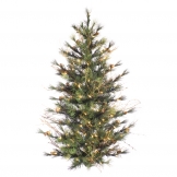 Mixed Country Pine Wall Christmas Tree