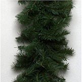 100 foot x 12 inch Canadian Pine Garland: Unlit