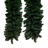 50 foot x 12 inch Douglas Fir Garland: Unlit