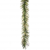 9 foot x 16 inch Mixed Country Pine Garland: Unlit