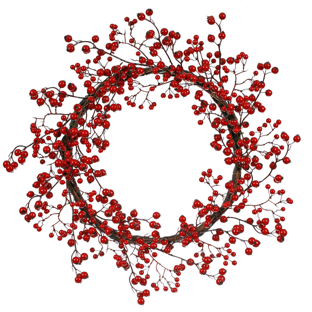 inch Berry Outdoor Wreath