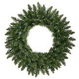 24 inch Camdon Fir Wreath: Unlit