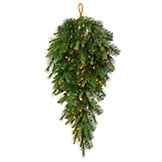 36 inch PE/PVC Cashmere Teardrop: Lights