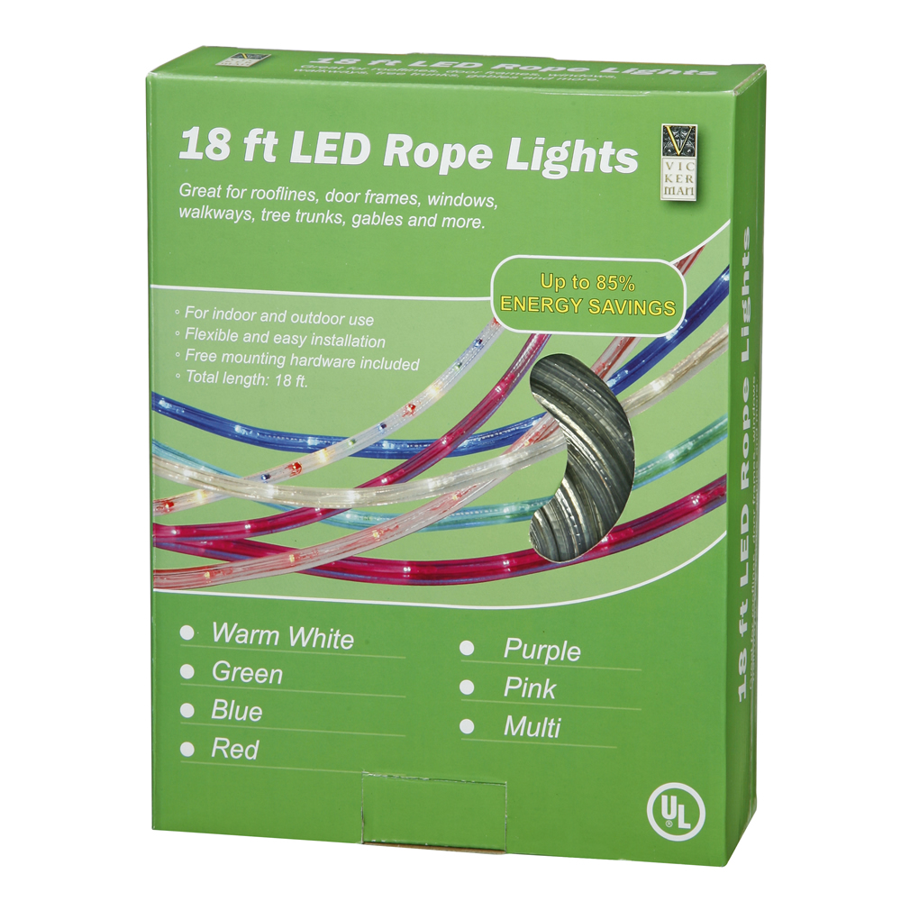 18 foot 13MM LED Rope Strand: Pink LEDs | X491848