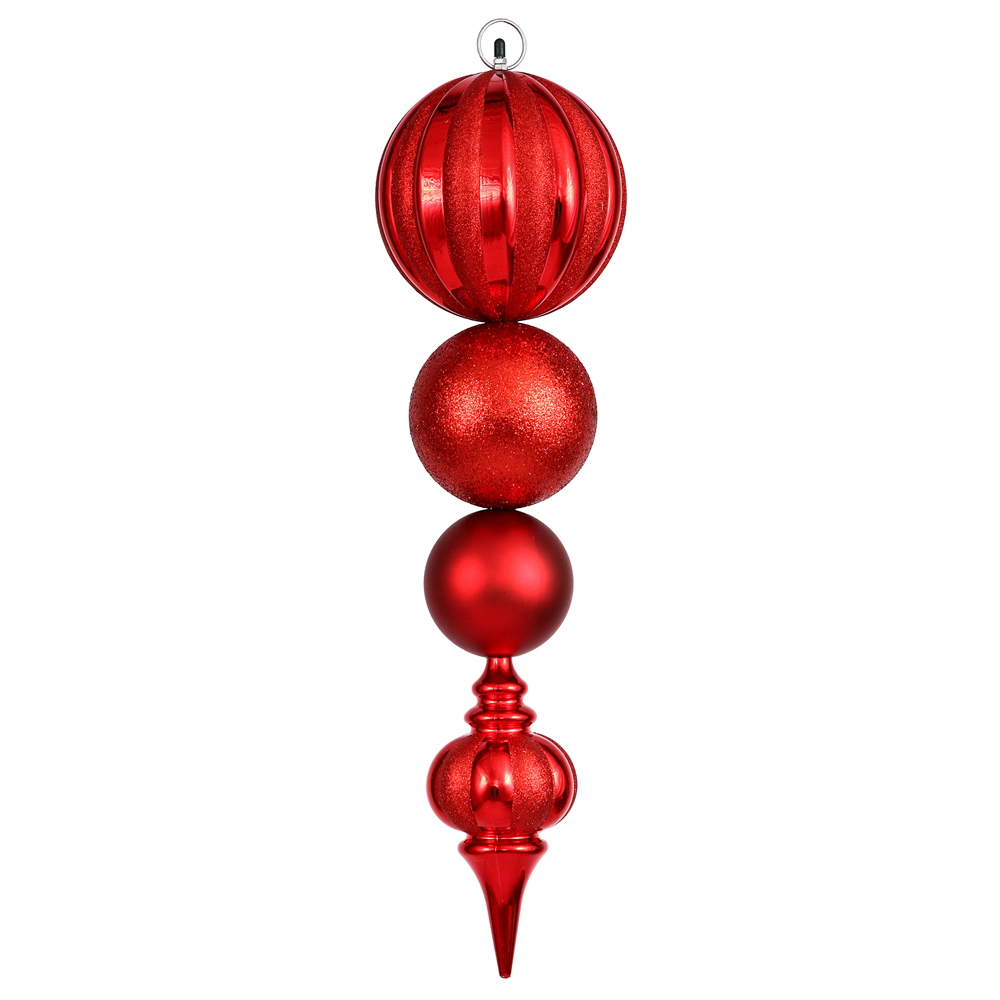 inch Shiny-Matte Calabash Ornament