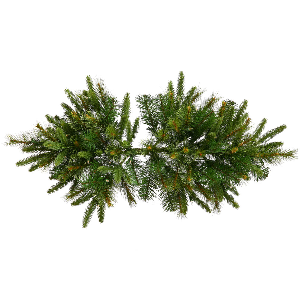 inch PE/PVC Cashmere Pine Swag