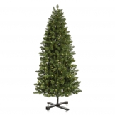 6.5 foot Slim Grand Teton Christmas Tree: Clear Lights
