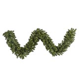 25 foot x 18 inch Grand Teton Garland: Clear LEDs