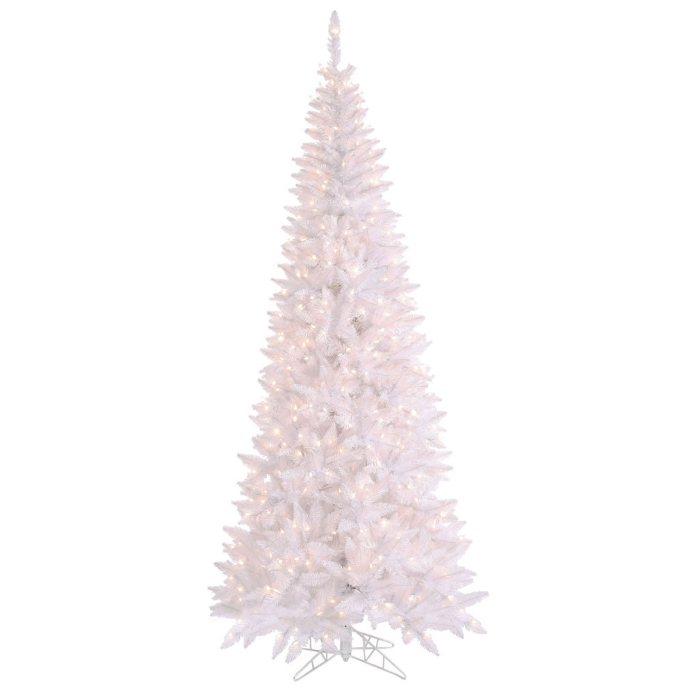 6 5 foot white slim fir christmas tree clear lights 6 5 foot white slim fir christmas tree clear lights