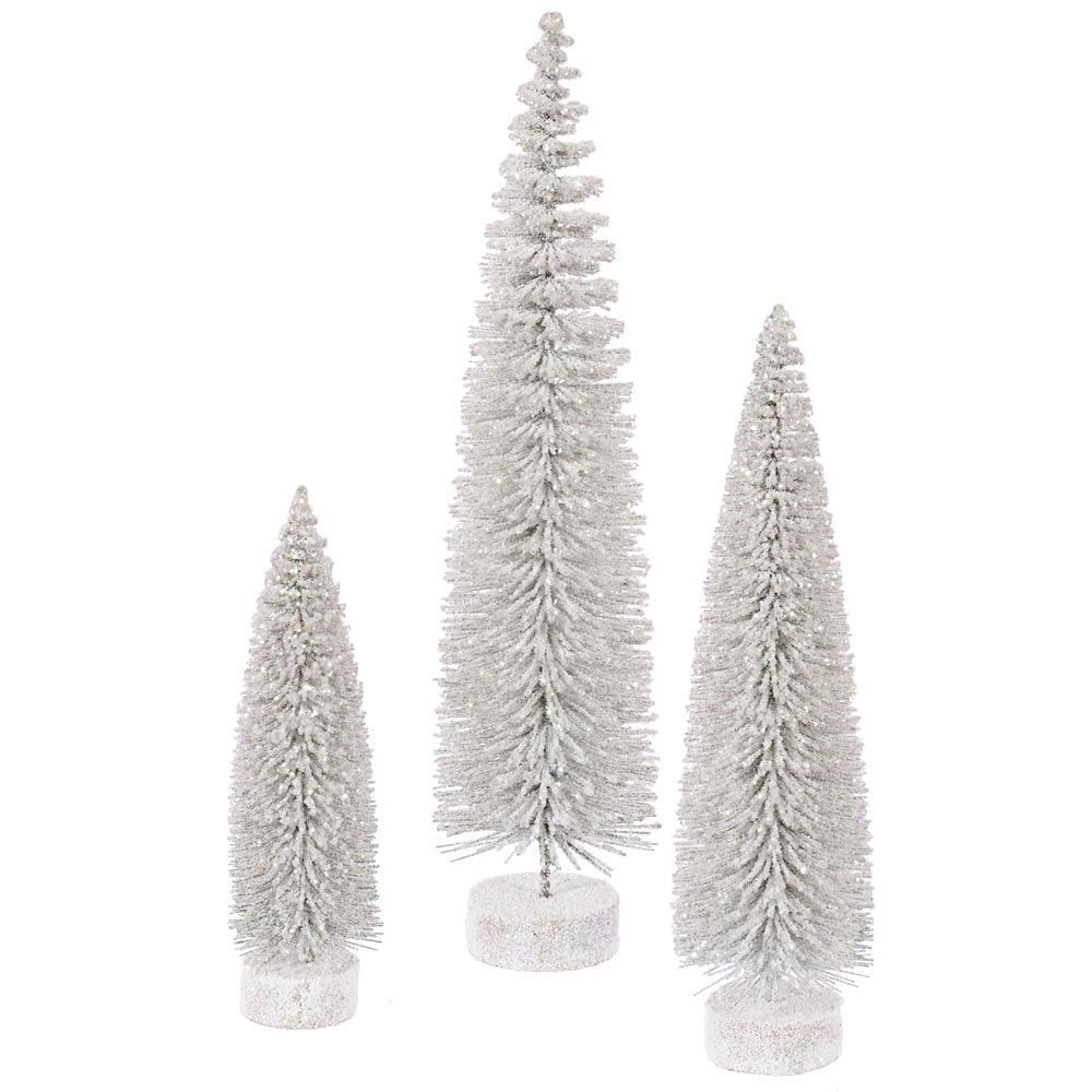 Artificial Oval Tree (set of 3)