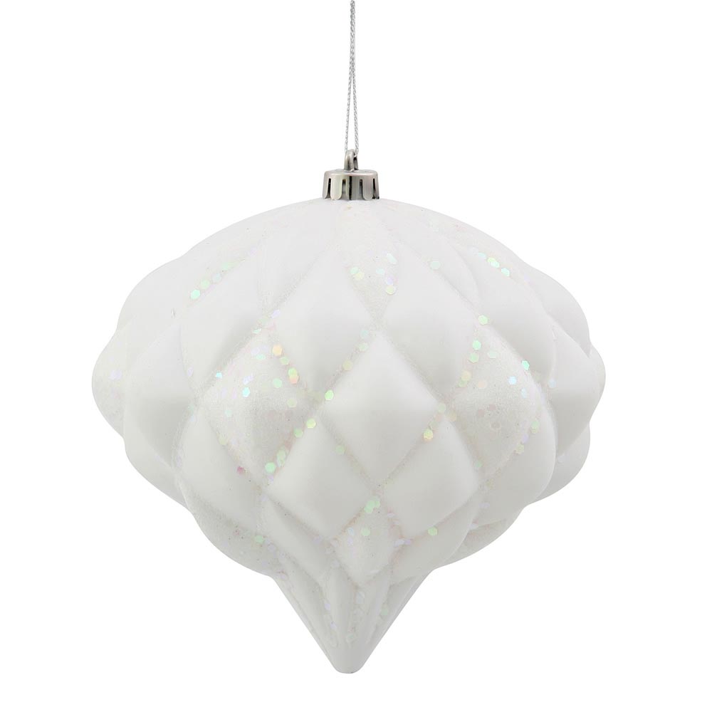 inch Matte-Glitter Christmas Diamond Ornament