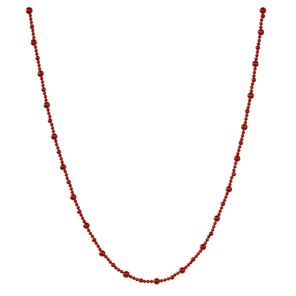9 foot Shiny Faceted Christmas Tiny Ball Garland
