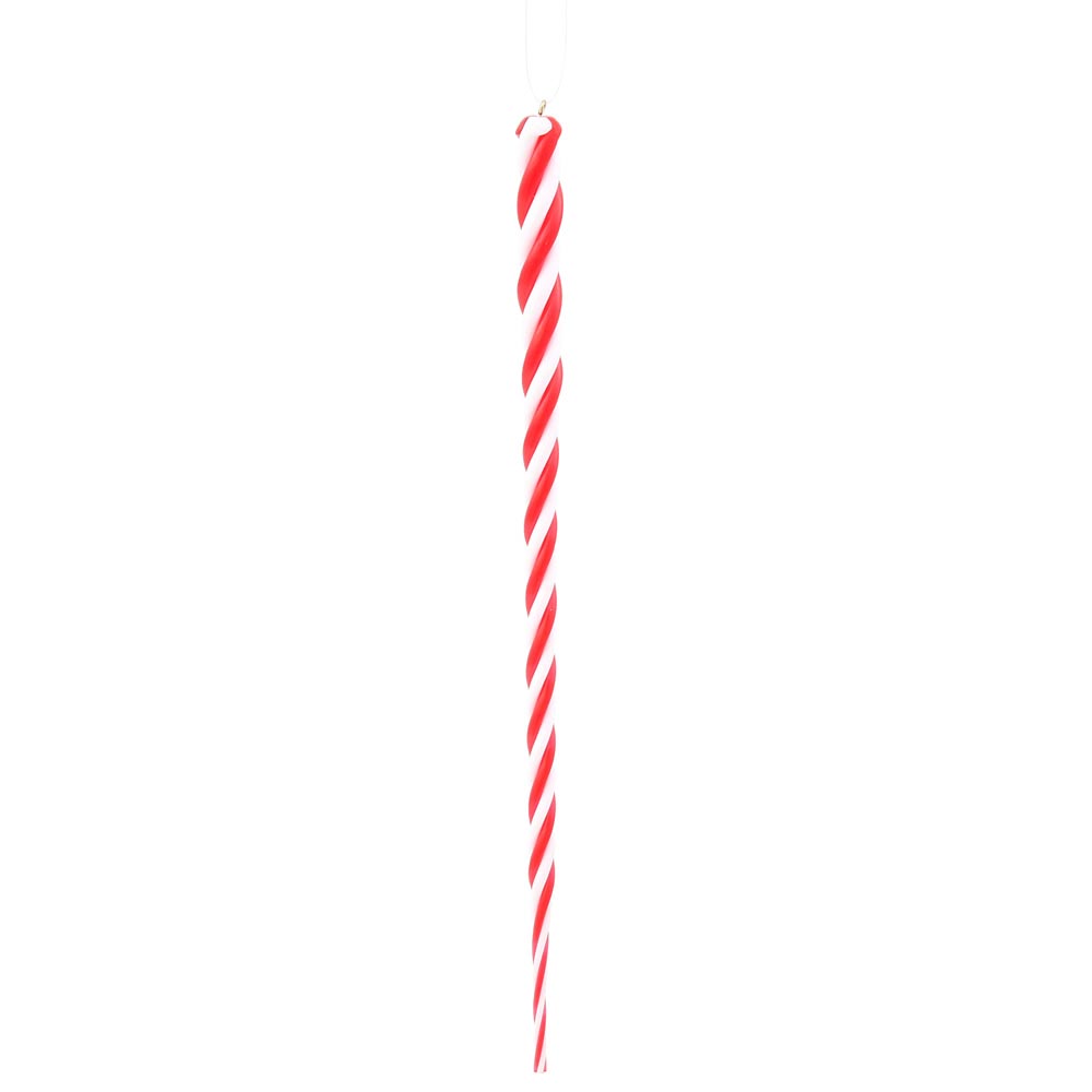 inch Artificial Christmas Icicle Ornament (set of 6)