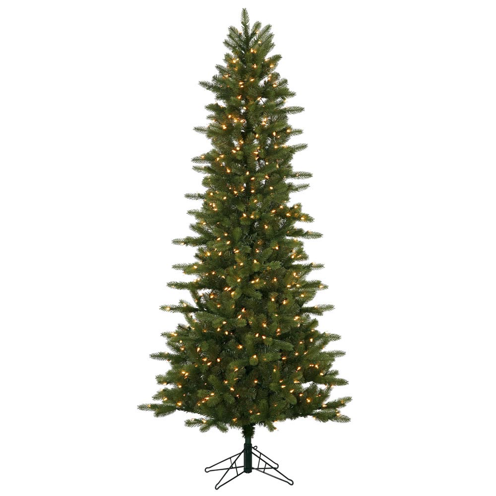 10 foot Kennedy Fir Slim Christmas Tree: All-Lit Lights
