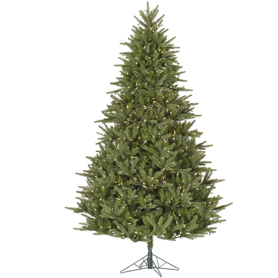 10 foot Modesto Mixed Pine Christmas Tree Clear LEDs A140686LED