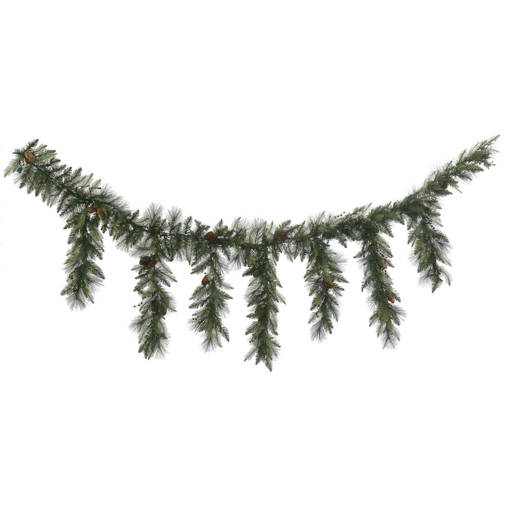 Vallejo Mixed Pine Icicle Christmas Garland