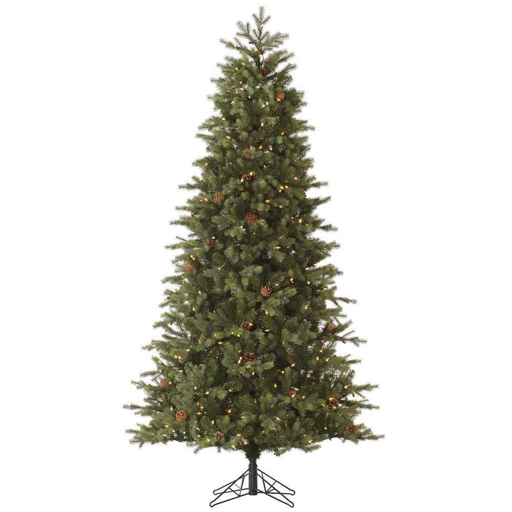 PE/PVC Slim Rocky Mountain EZ Plug Instant Shape Christmas Tree