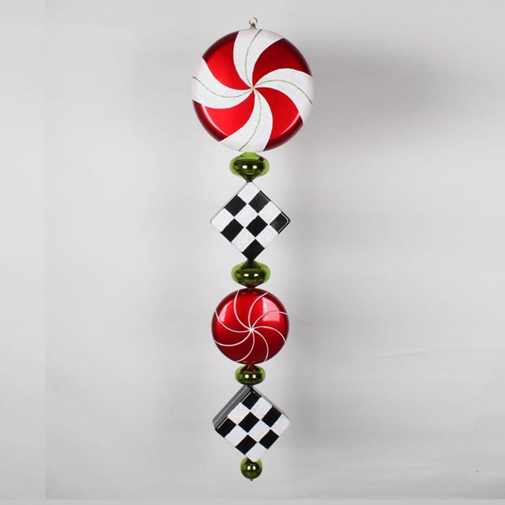 Jumbo Finial Christmas Finial Ornament: Multiple Colors